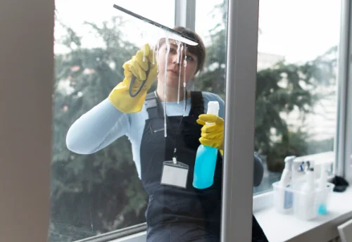 Nettoyage de vitres intérieures et extérieures à Lemuy